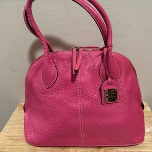 Dooney & Bourke Pebble Leather Satchel